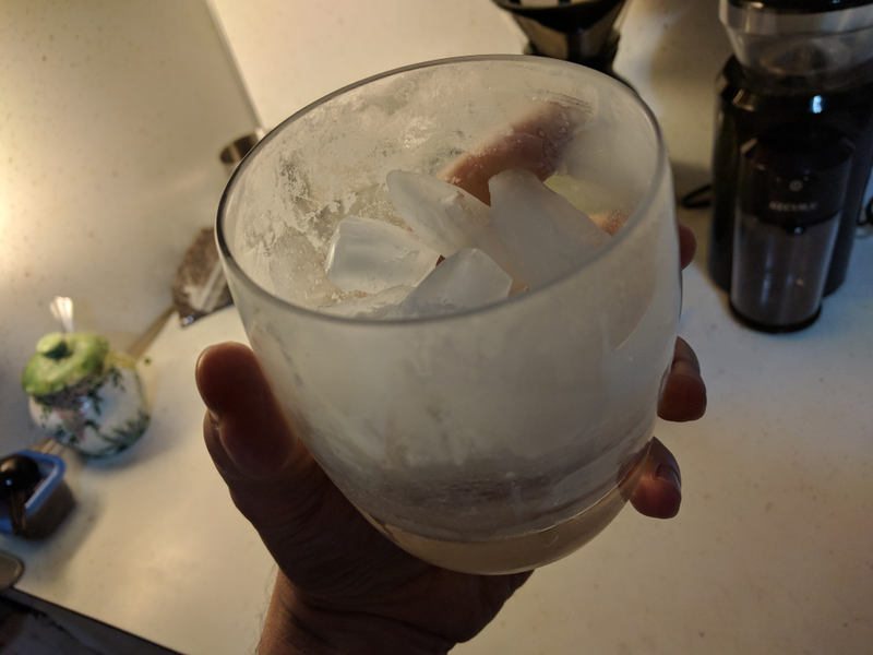 Illustration for article titled About to make a "White Russian"… (Update: All Gone)